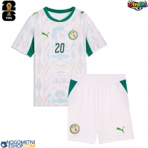 Otroški Nogometni dresi Senegal Habib Diallo #20 Domači SP 2026 Kratek Rokav (+ Kratke hlače)